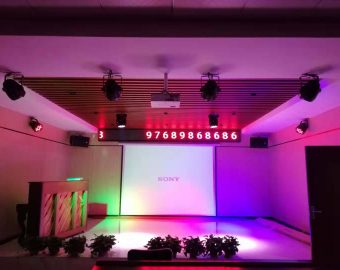 武汉舞台灯光音响投影音视频工程